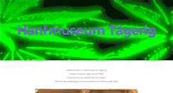 Desktop Screenshot of hanfmuseum.ch