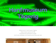 Tablet Screenshot of hanfmuseum.ch